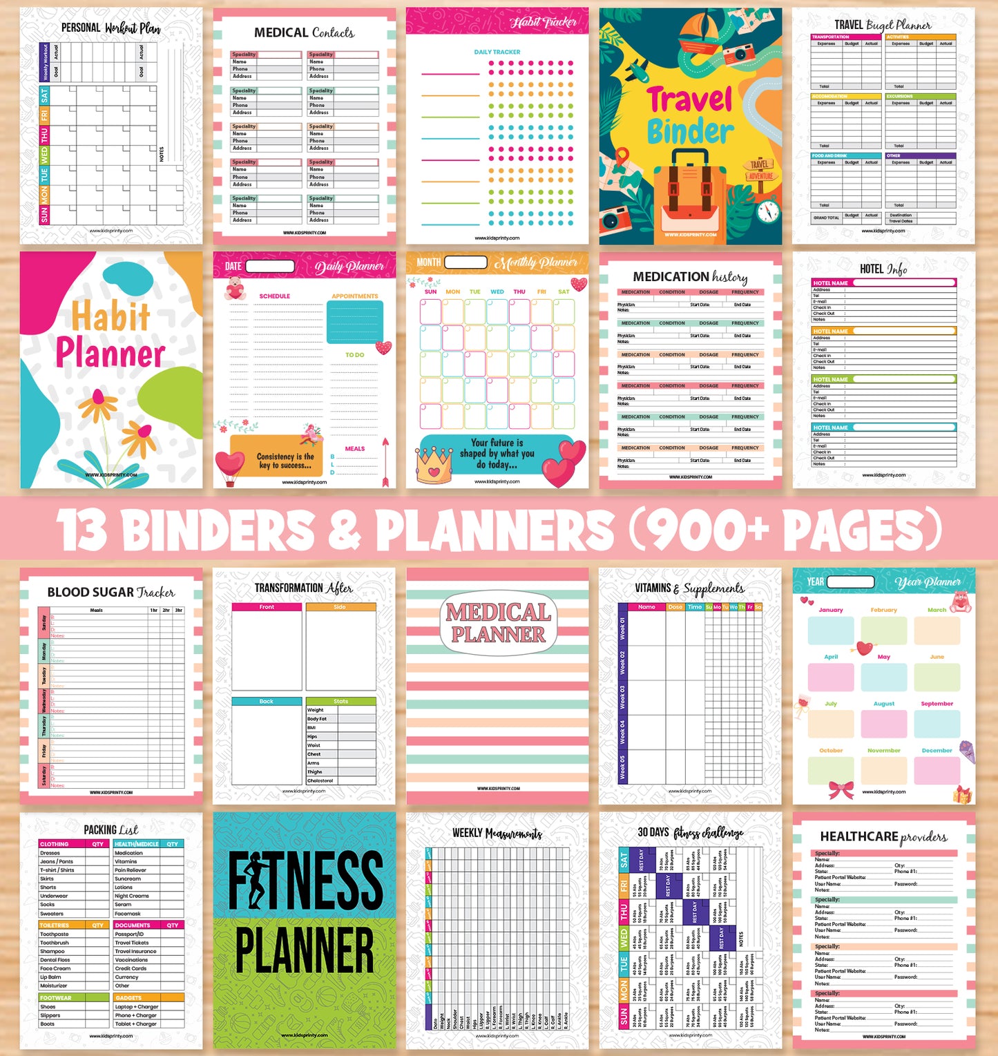 Kids Printable Activity Bundle (5000+ Pages)+ FREE 2 Bundles