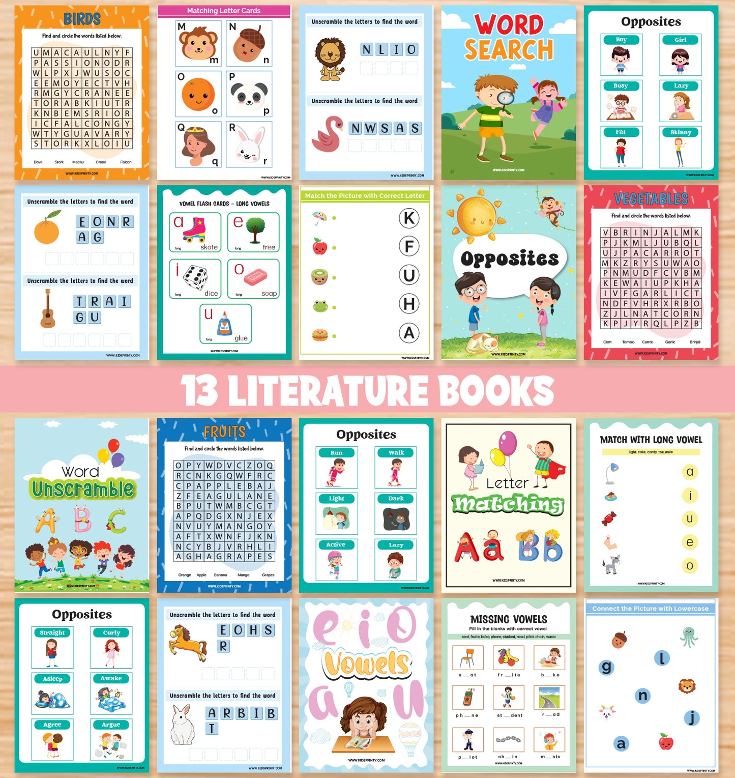 Kids Printable Activity Bundle (5000+ Pages)+ FREE 2 Bundles