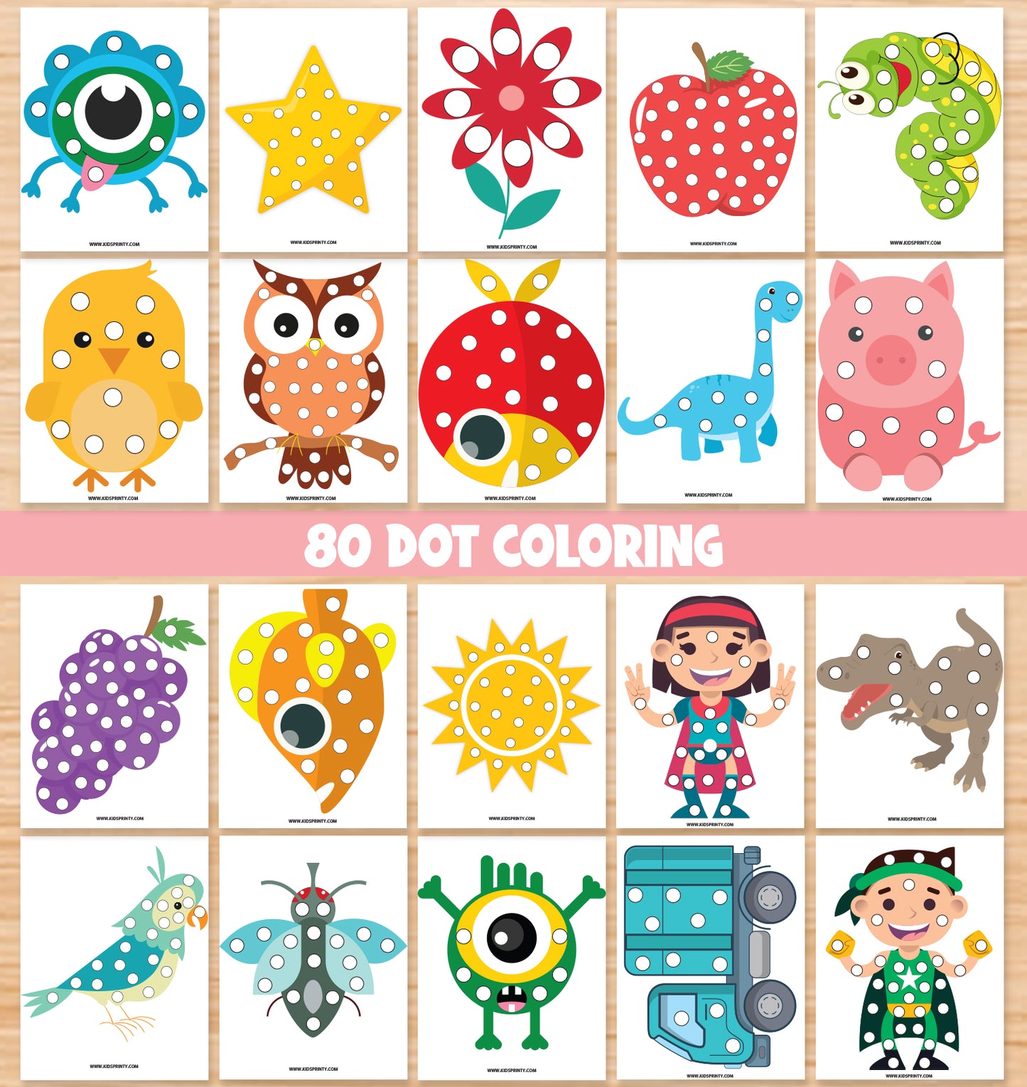 Kids Printable Activity Bundle (5000+ Pages)+ FREE 2 Bundles