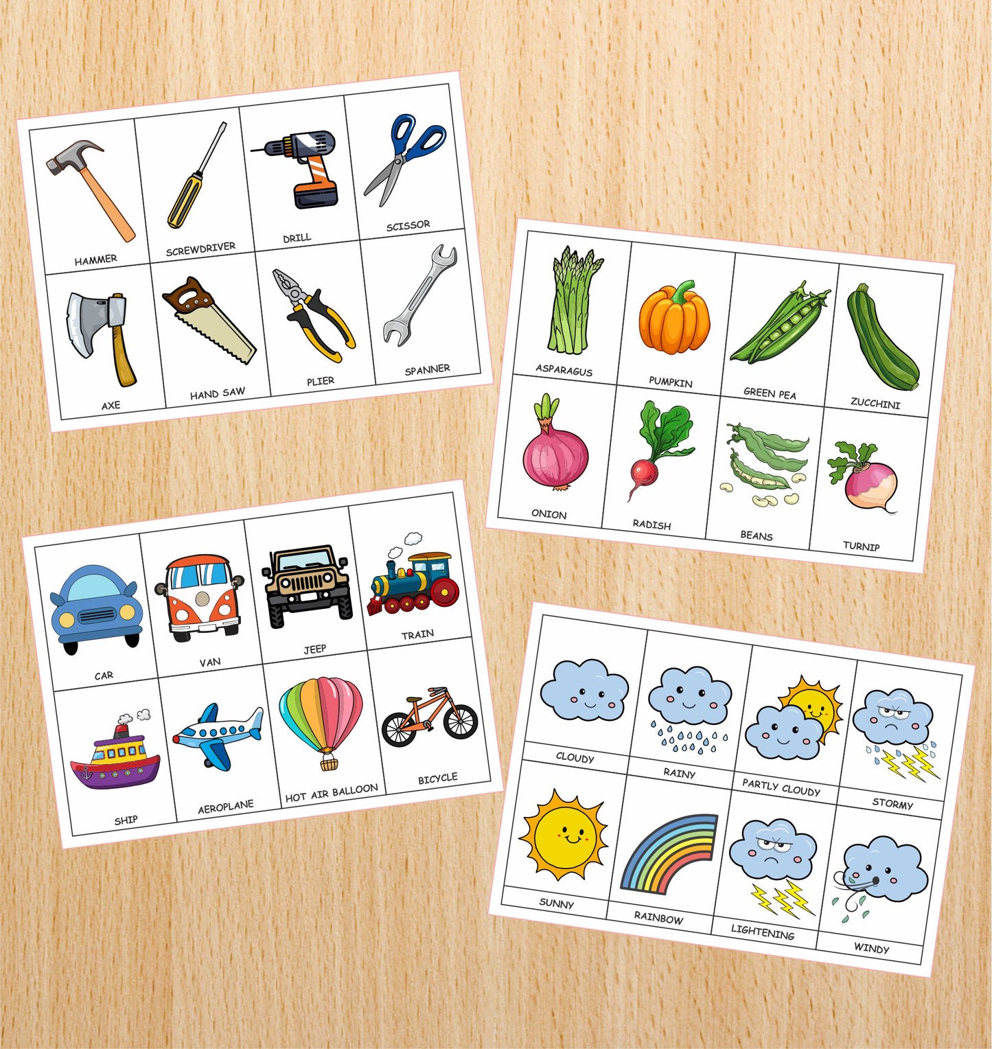 Flashcards bundle (700+ Cards)