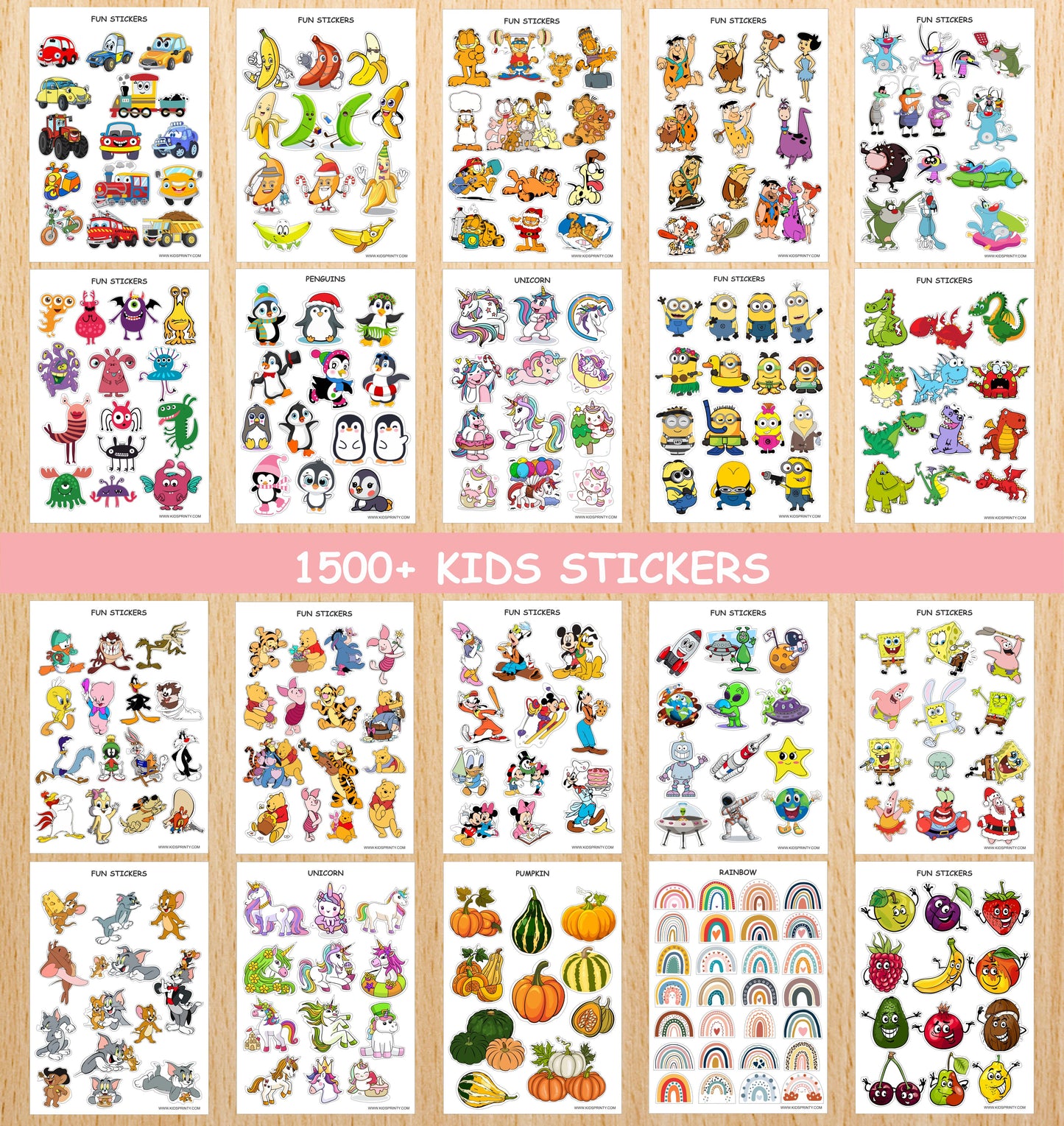 Kids Printable Activity Bundle (5000+ Pages)+ FREE 2 Bundles