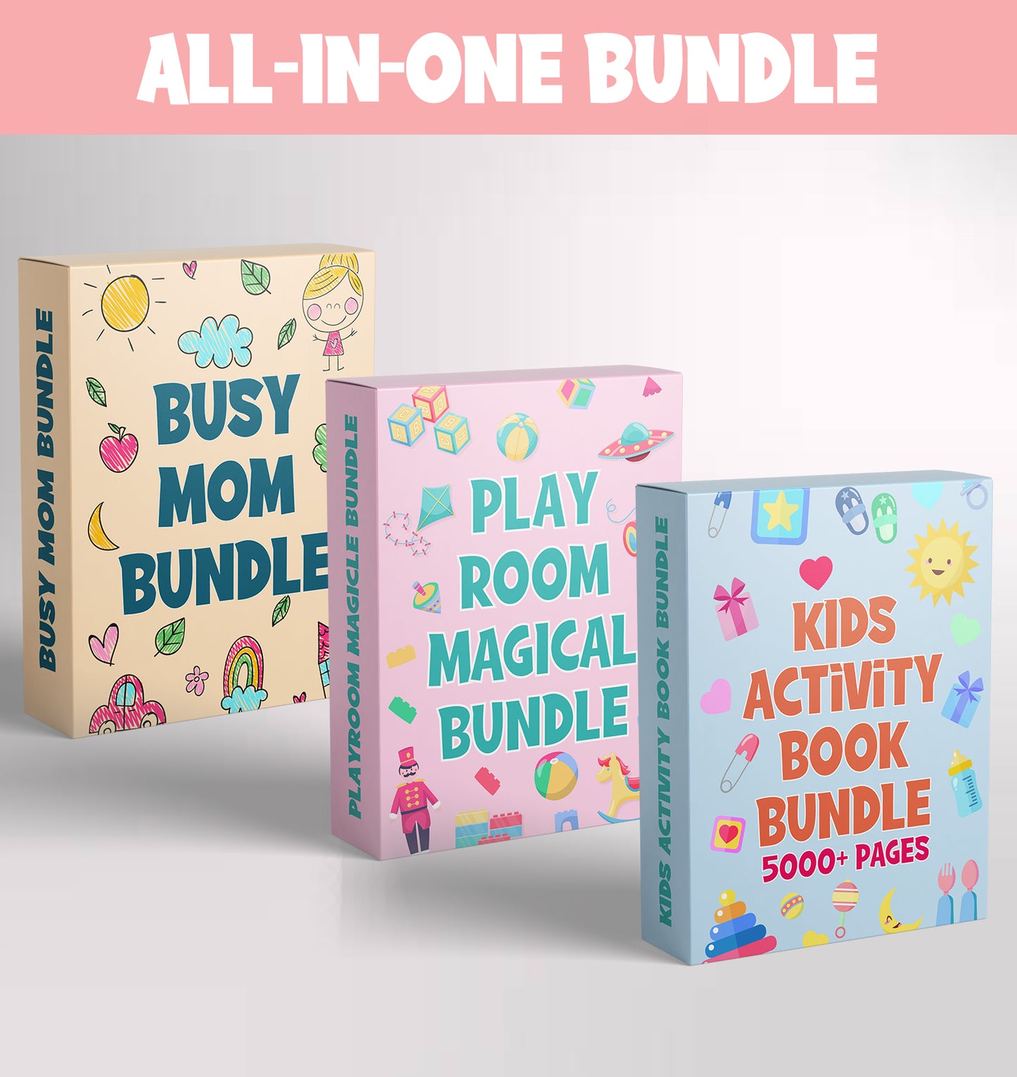 Kids Printable Activity Bundle (5000+ Pages)+ FREE 2 Bundles