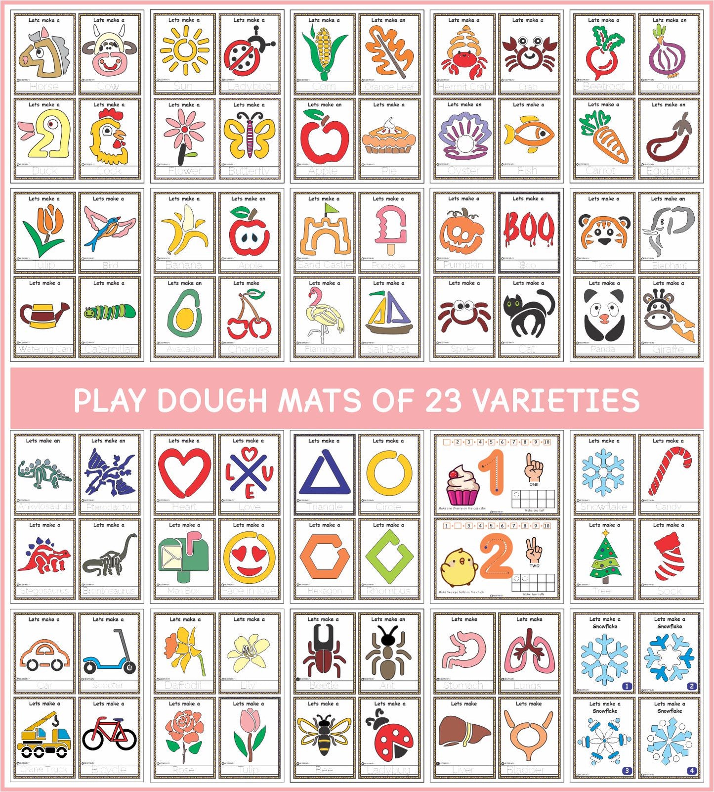 Kids Printable Activity Bundle (5000+ Pages)+ FREE 2 Bundles