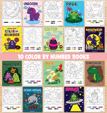 Kids Printable Activity Bundle (5000+ Pages)+ FREE 2 Bundles