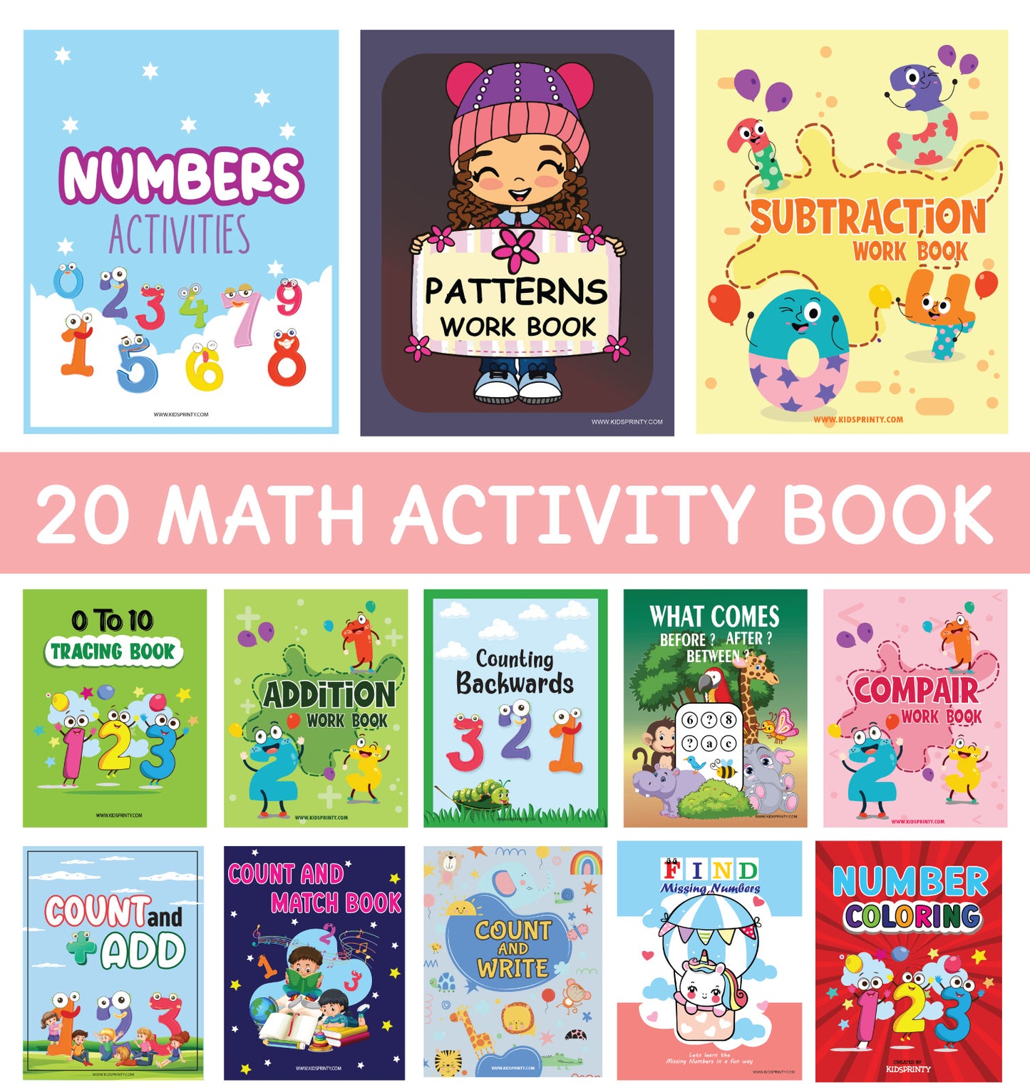 Kids Learning & Activity Mega Printable Bundle