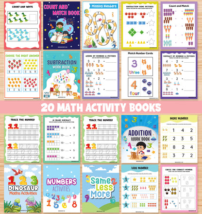 Kids Printable Activity Bundle (5000+ Pages)+ FREE 2 Bundles