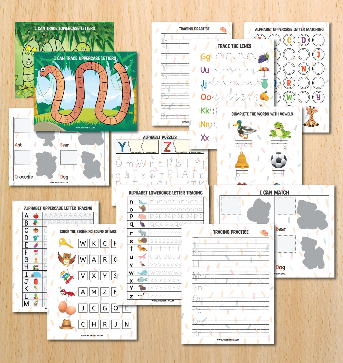 Alphabet Busy Book (53 Pages)