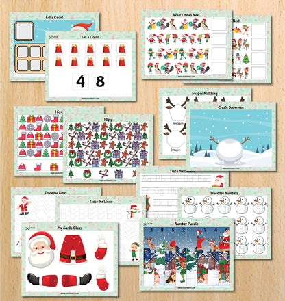 Christmas Busy Book (36 Pages)