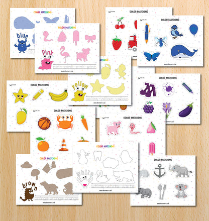 Color Busy Book (24 Pages)