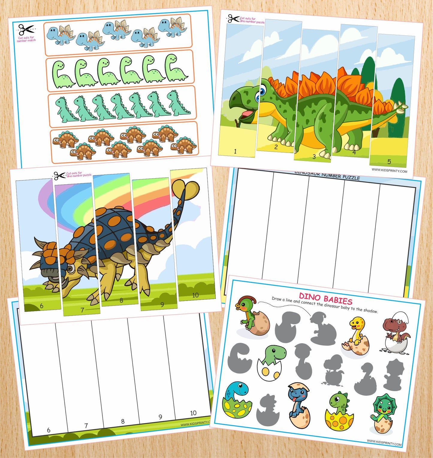 Dinosaur Busy Book (80+ Pages)