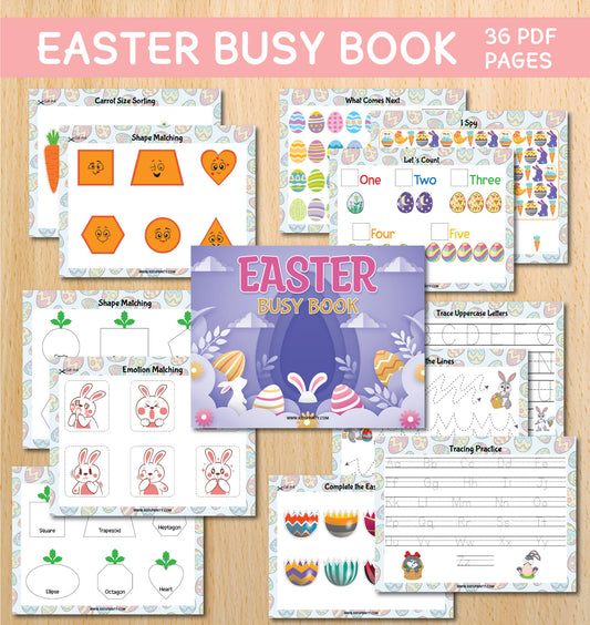 Easter Busy Book (36 Pages)