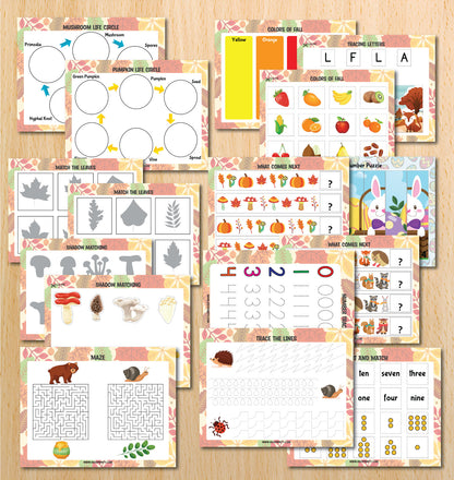 Fall Busy Book (47 Pages)