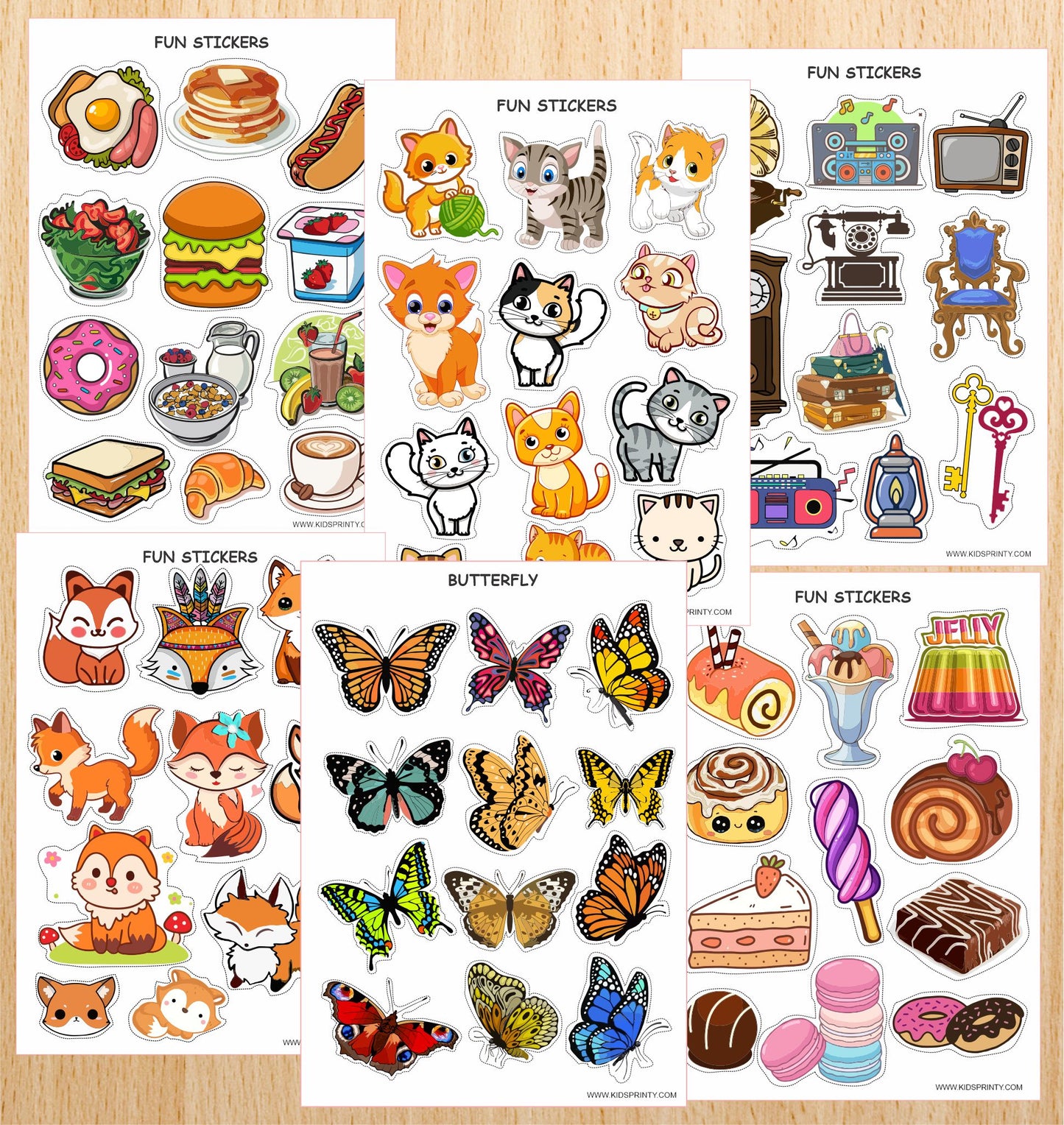 Kids Stickers Bundle (1500+ Stickers)