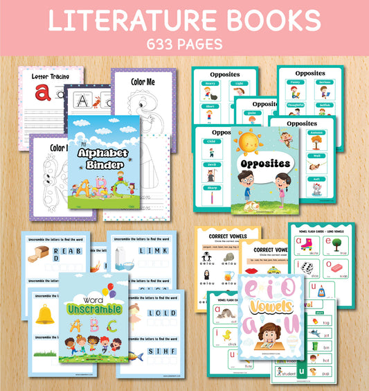 Literature Books Bundle (633 Pages)