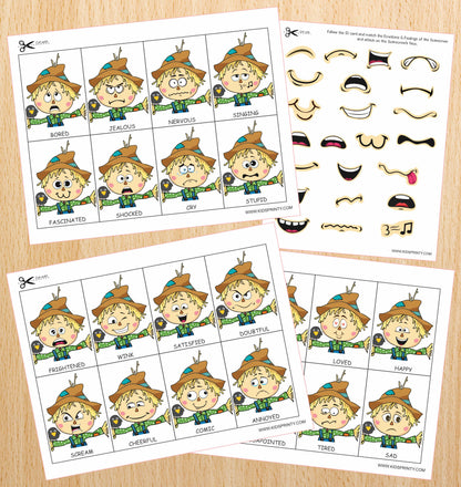 Scarecrow Emotion Activity Sheets