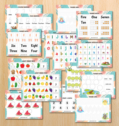Summer Busy Book (39 Pages)