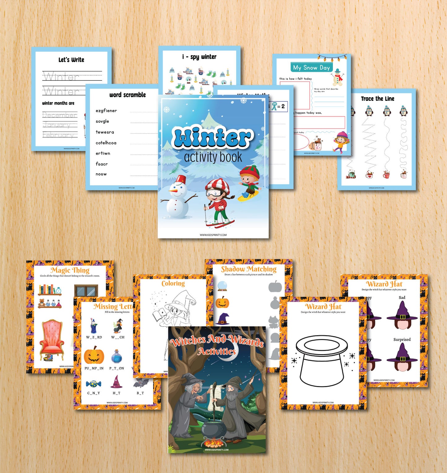 Activity Books Bundle (736 Pages)