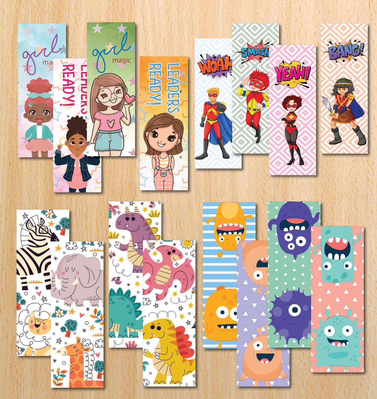 Kids Bookmarks Bundle