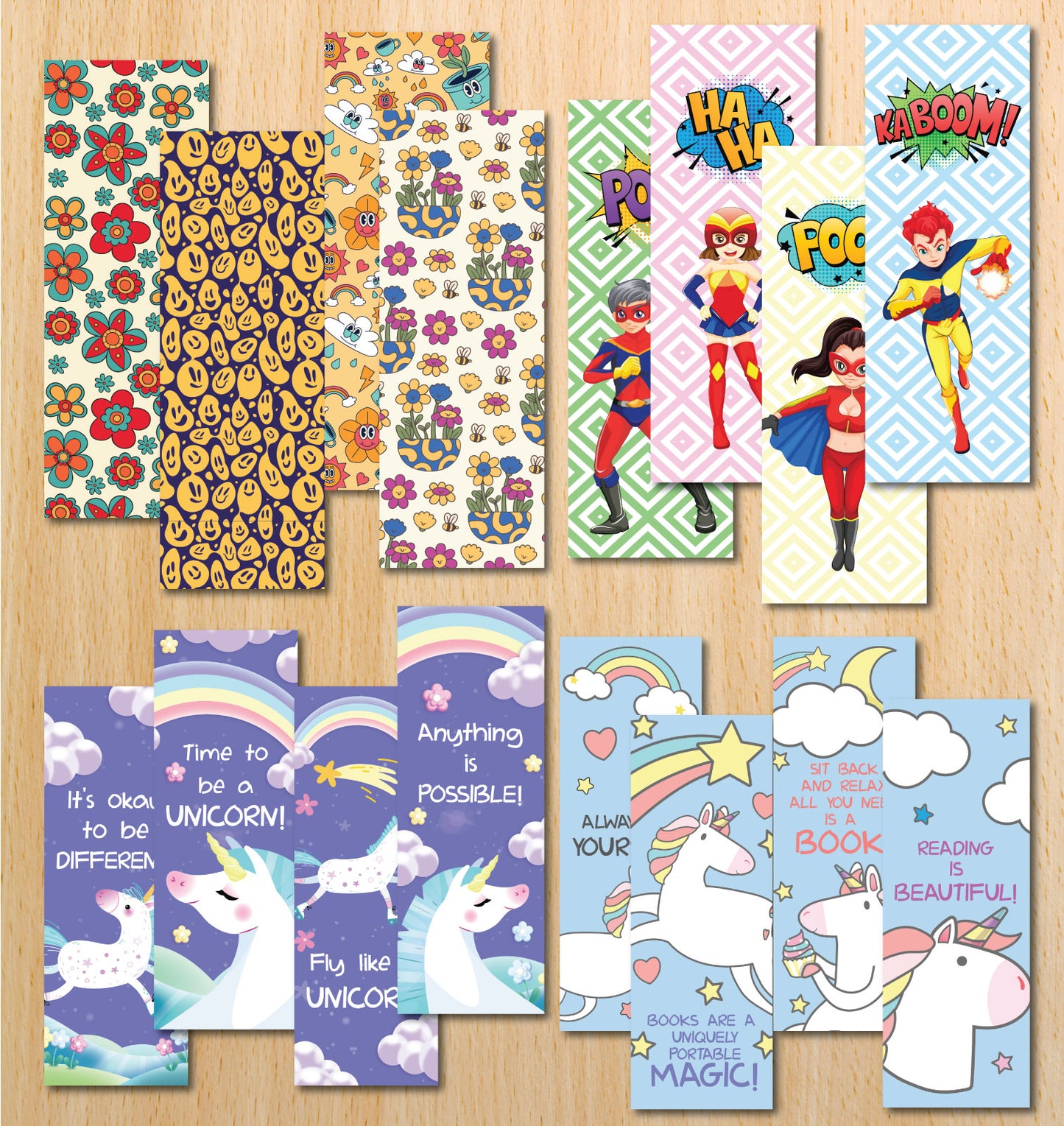 Kids Bookmarks Bundle