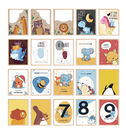 Kids Wall Arts Bundle (250+ Pages)
