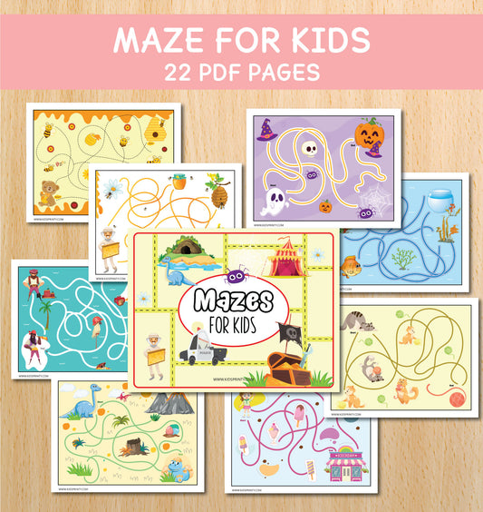 Maze Activity Book