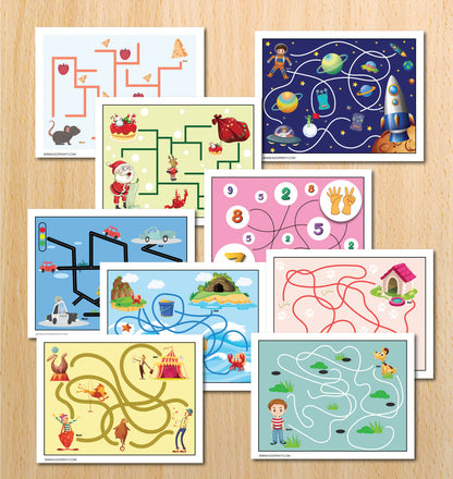 Maze Activity Book