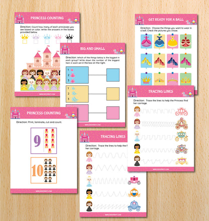 Princes Activity Book (32 Pages)